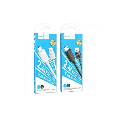 Hoco X88 Usb to Micro charging data cable 2.4A 1m
